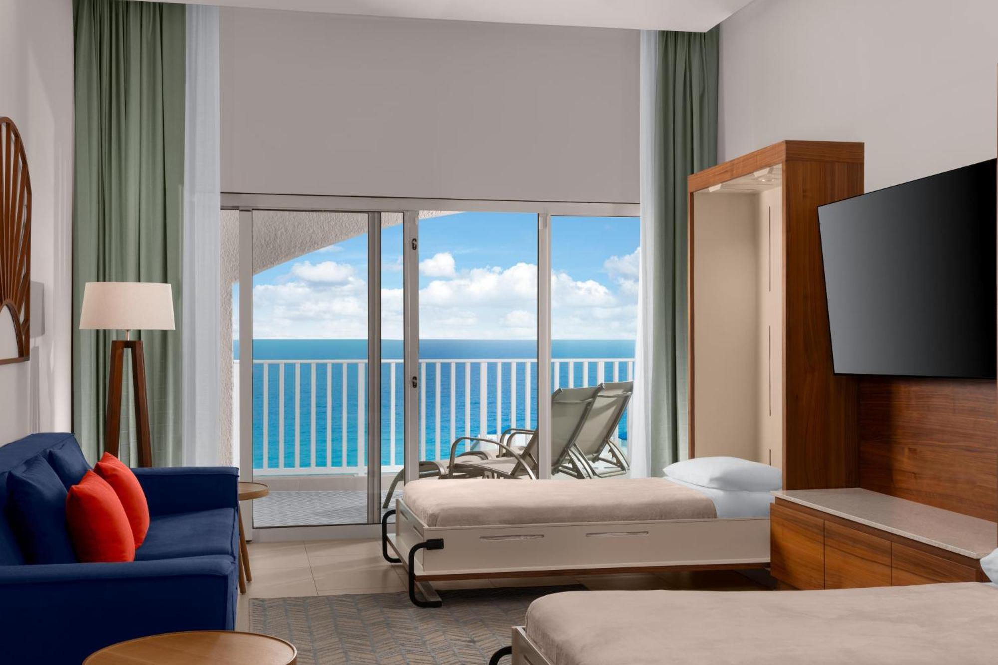 Premium King Suite Two Murphy Beds Ocean View